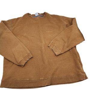 Columbia Mens Gold Sweatshirt Size XXL